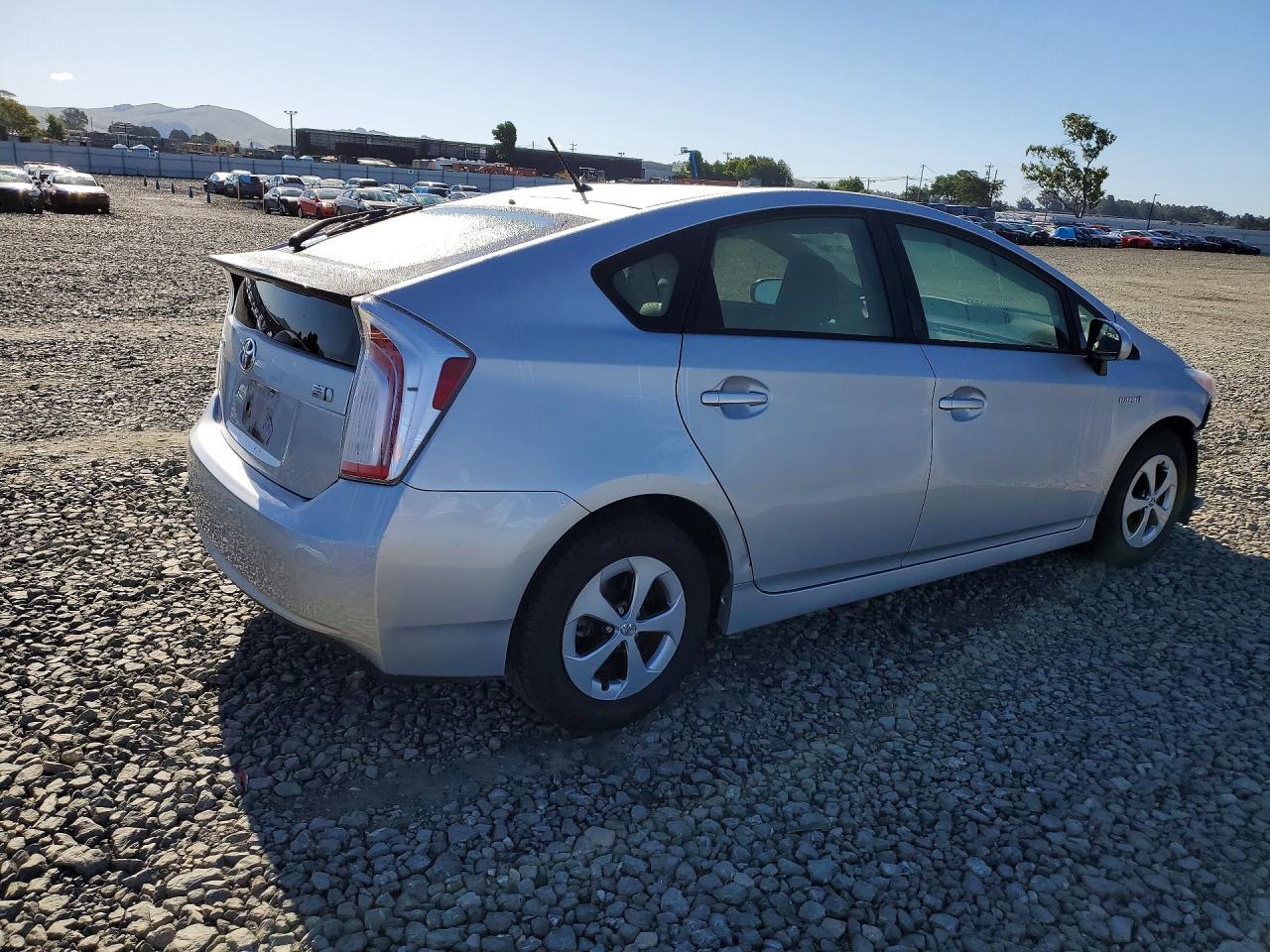 2013 Toyota Prius Two Silver vin: JTDKN3DU3D5662852