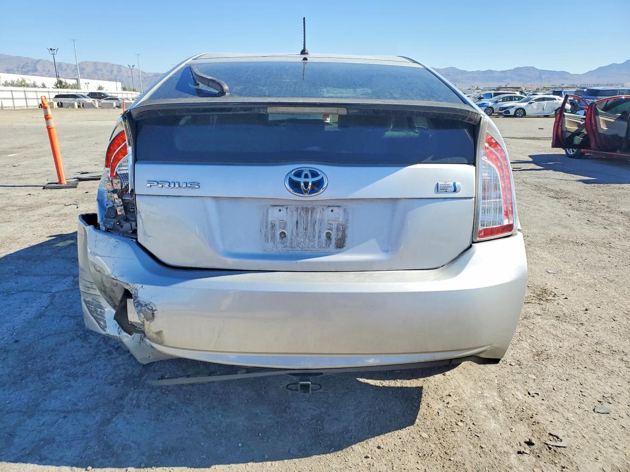 2014 Toyota Prius Two Silver vin: JTDKN3DU3E0356944