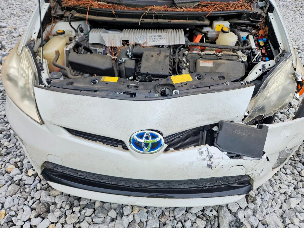 2014 Toyota Prius Two White vin: JTDKN3DU3E0359830