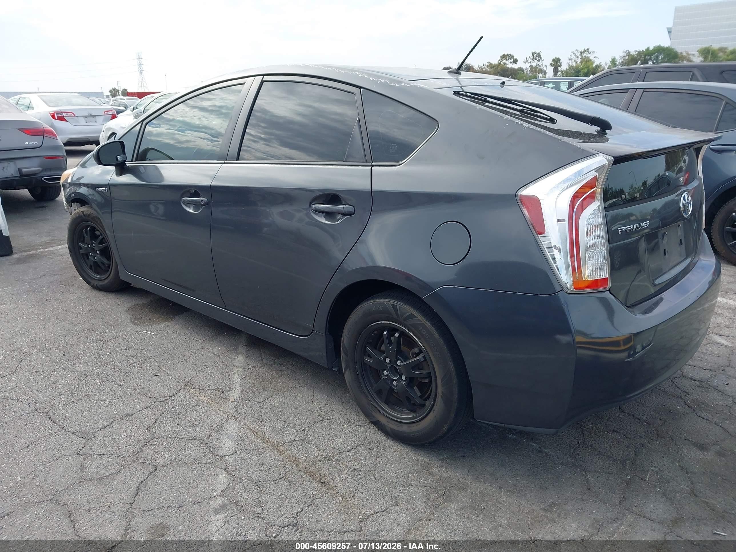 2014 Toyota Prius Two Gray vin: JTDKN3DU3E0362968