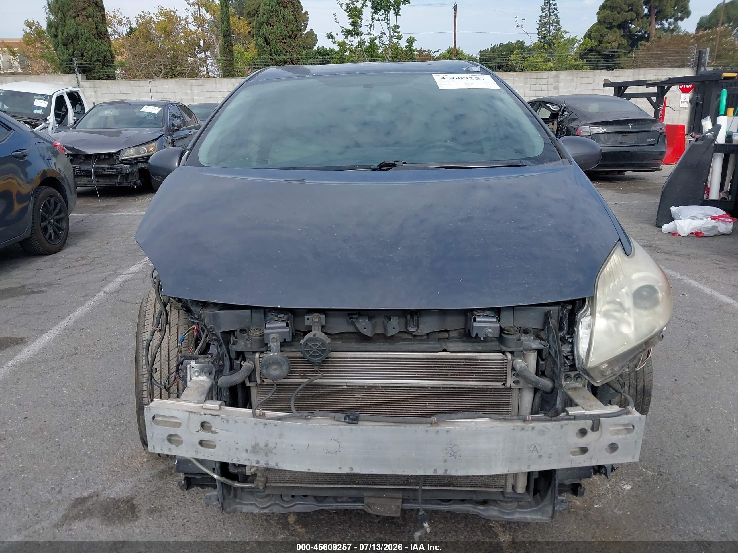 2014 Toyota Prius Two Gray vin: JTDKN3DU3E0362968