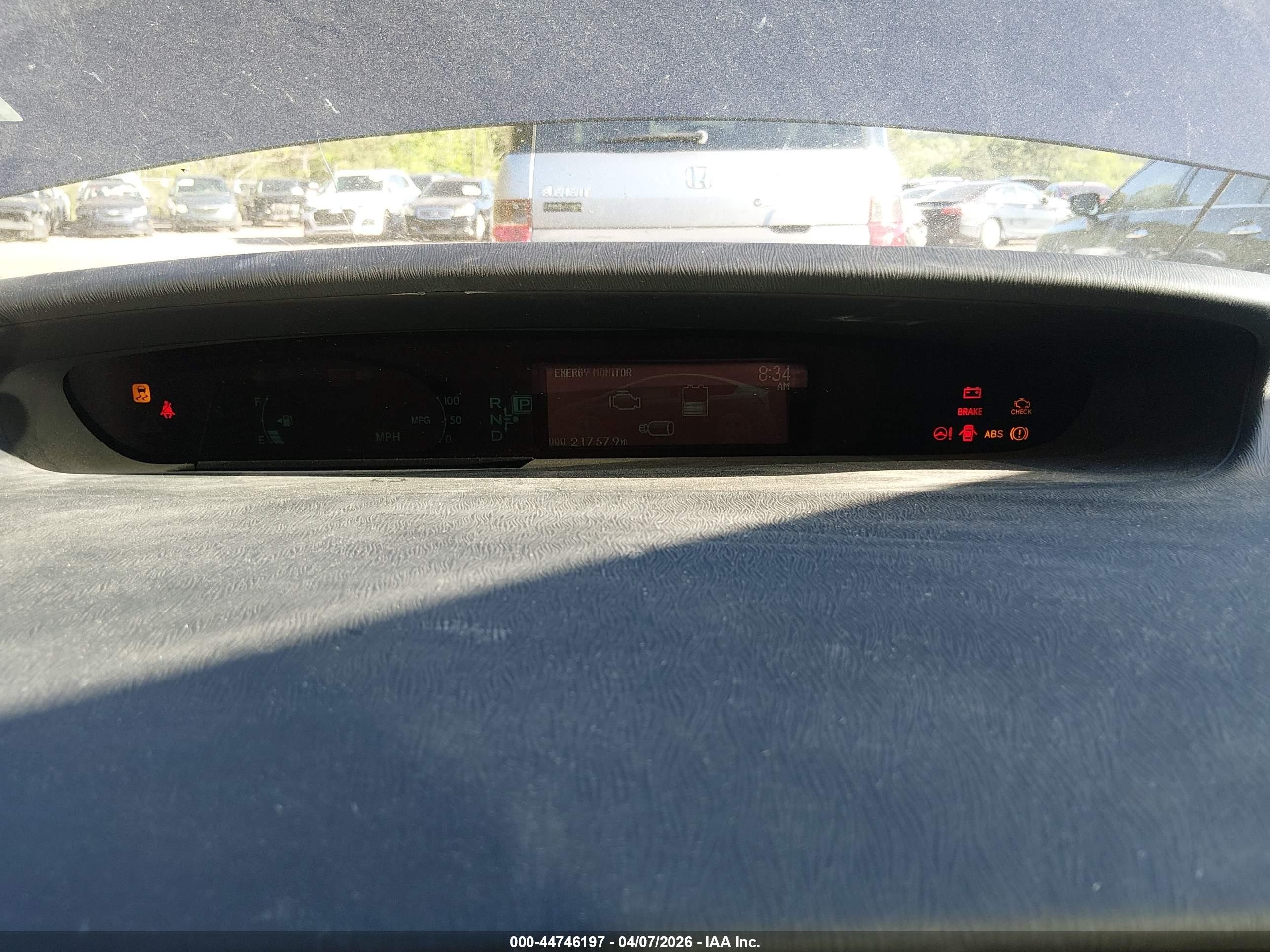 2014 Toyota Prius Three Синий vin: JTDKN3DU3E1742984