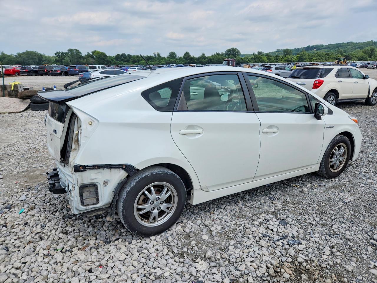 2014 Toyota Prius Two White vin: JTDKN3DU3E1759090