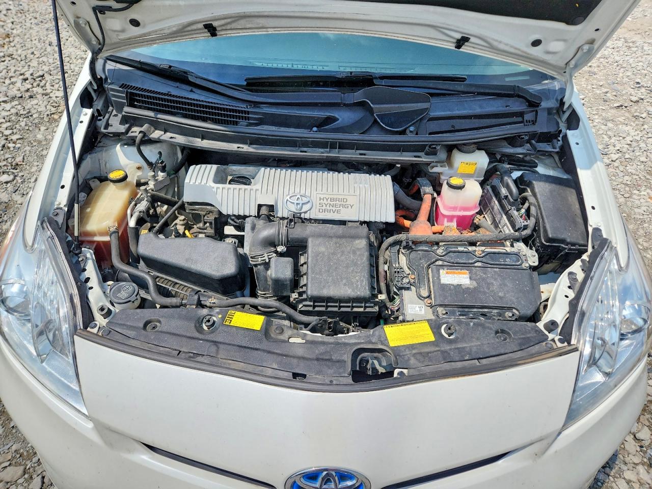 2014 Toyota Prius Two White vin: JTDKN3DU3E1759090
