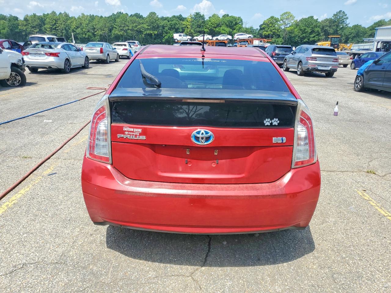 2015 Toyota Prius Two Red vin: JTDKN3DU3F0402094