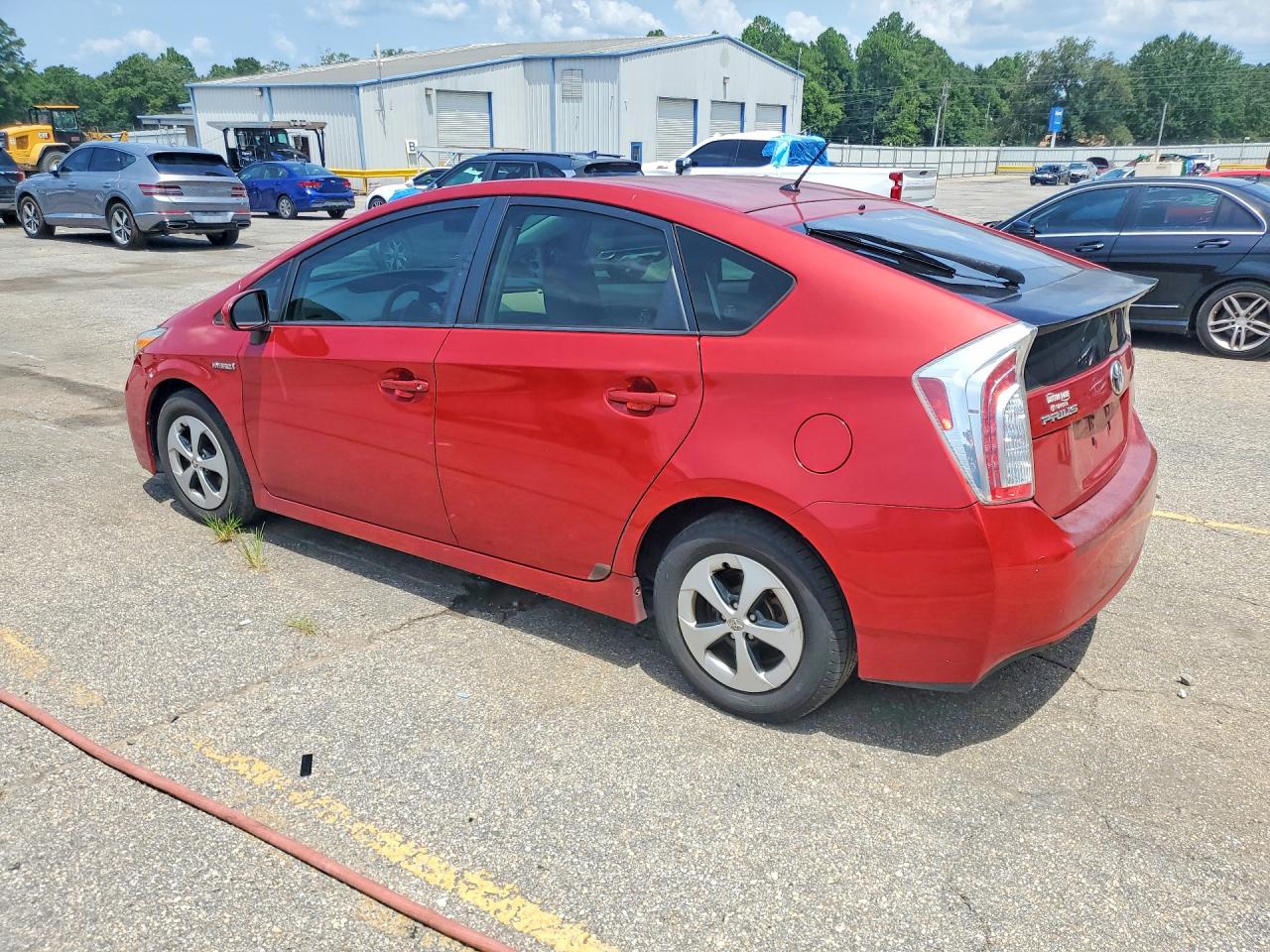 2015 Toyota Prius Two Red vin: JTDKN3DU3F0402094