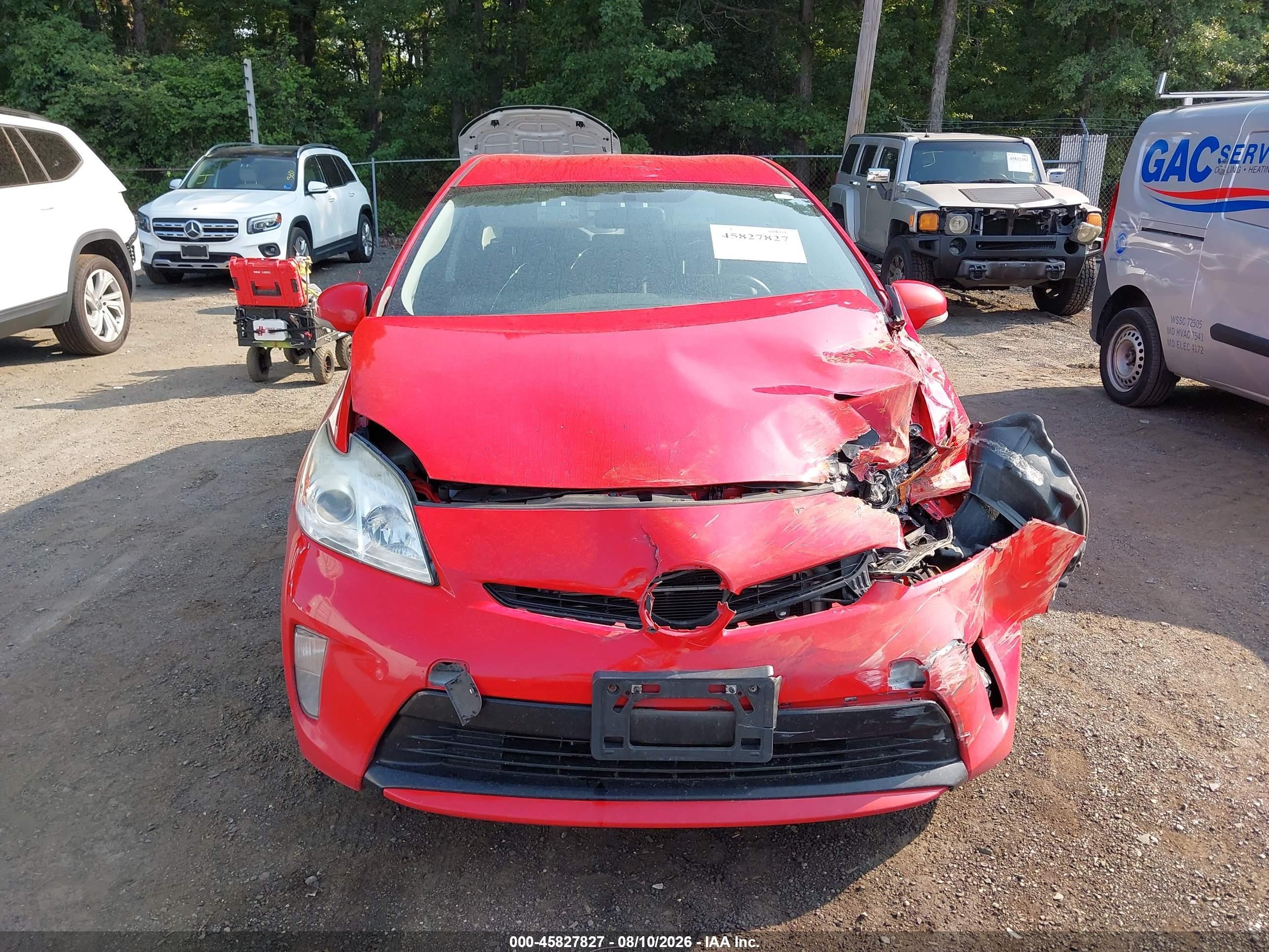 2015 Toyota Prius Persona Series Special Edition Красный vin: JTDKN3DU3F0413547