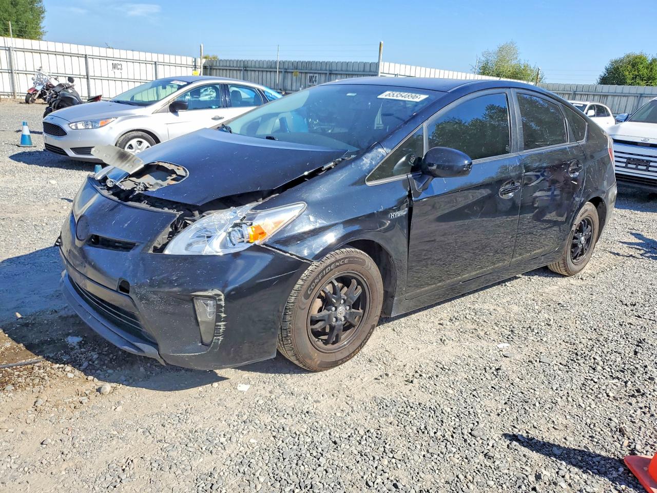 2015 Toyota Prius Three Черный vin: JTDKN3DU3F0417789