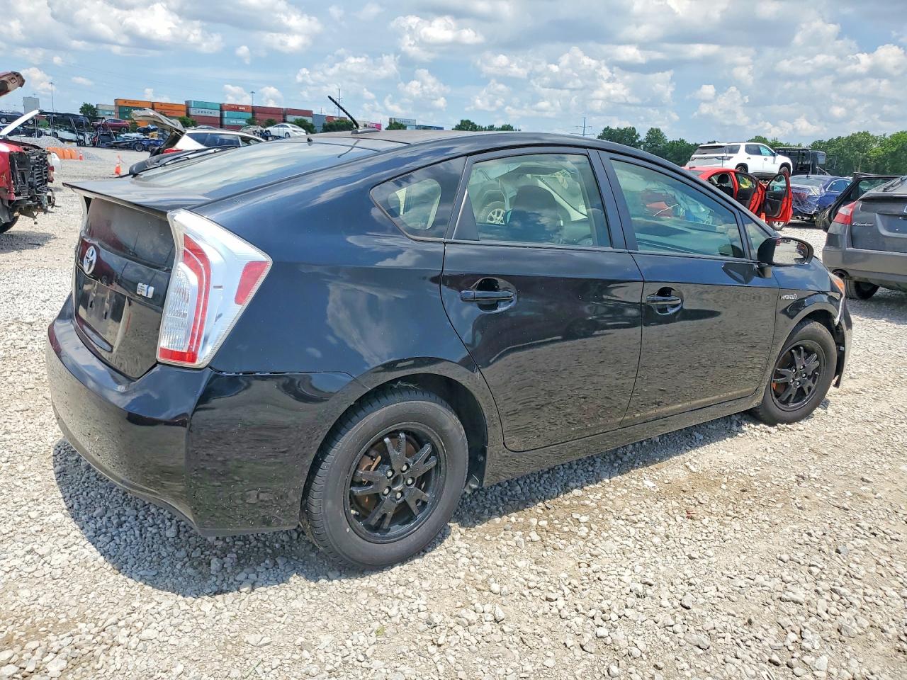 2015 Toyota Prius Three Black vin: JTDKN3DU3F0418781