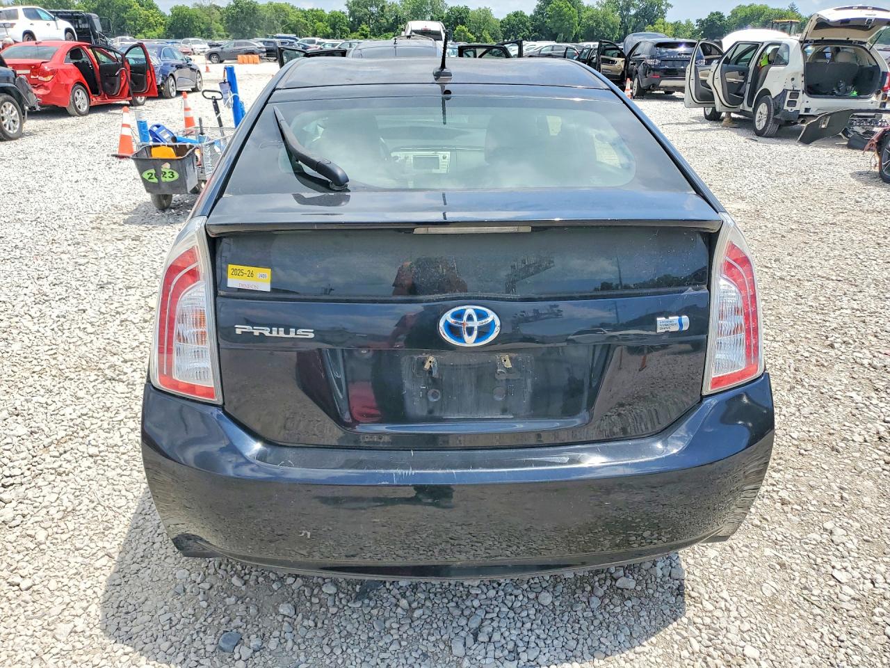 2015 Toyota Prius Three Black vin: JTDKN3DU3F0418781
