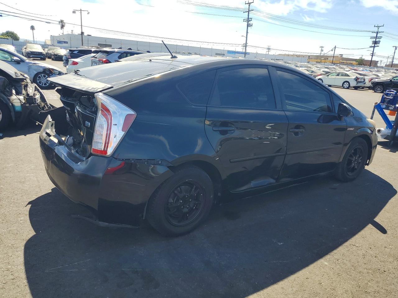 2015 Toyota Prius Two Black vin: JTDKN3DU3F0419249