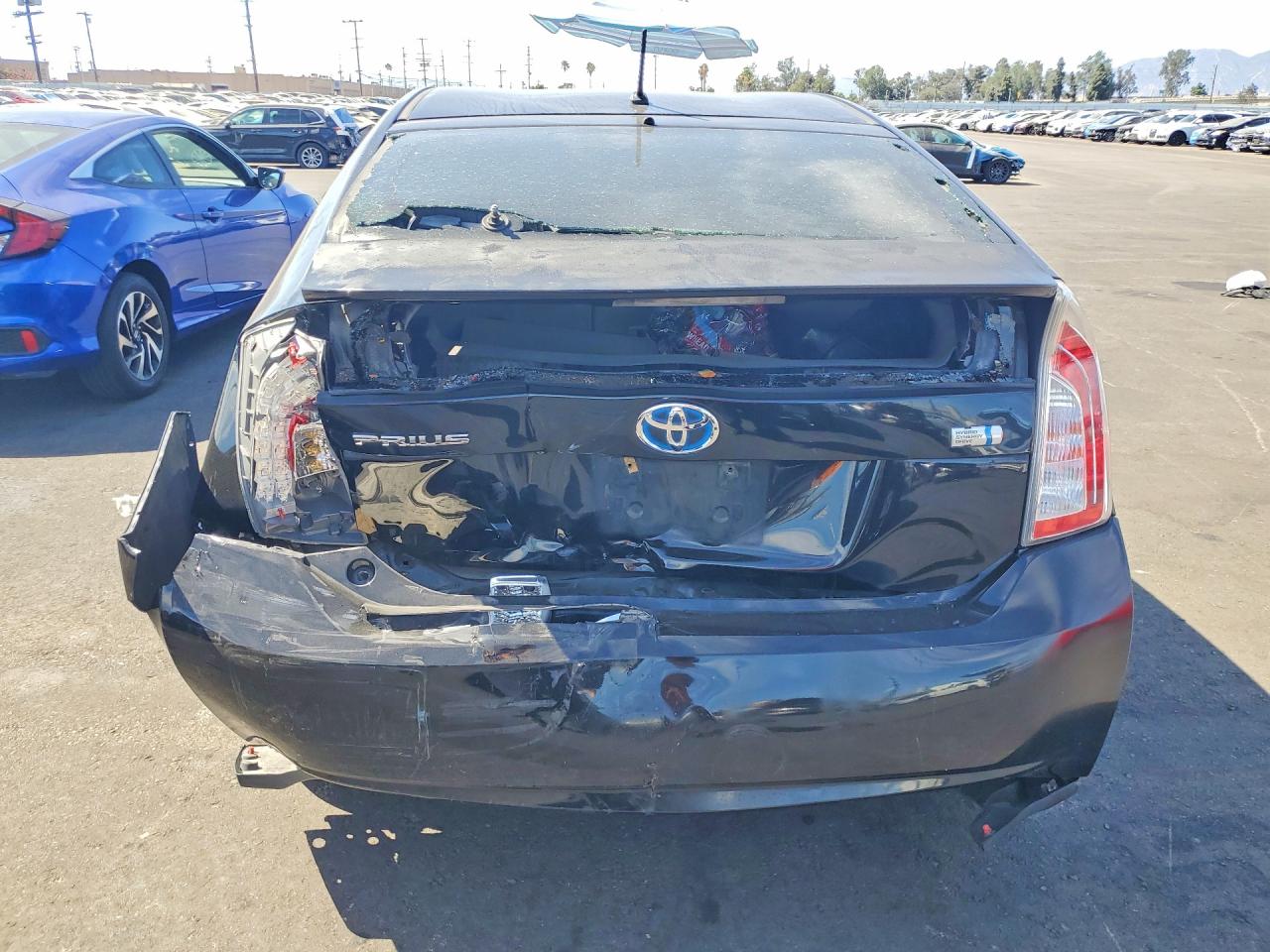2015 Toyota Prius Two Black vin: JTDKN3DU3F0419249