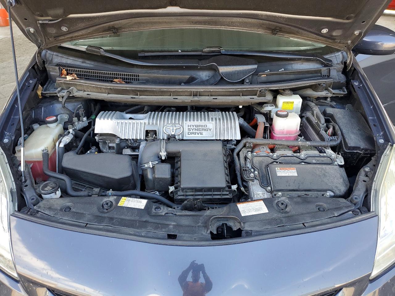 2015 Toyota Prius Two Charcoal vin: JTDKN3DU3F0481475