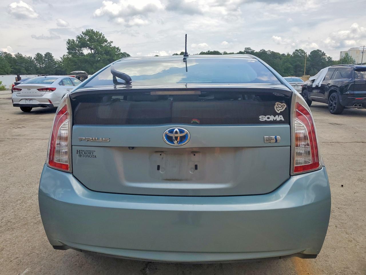 2015 Toyota Prius Two Turquoise vin: JTDKN3DU3F1889730