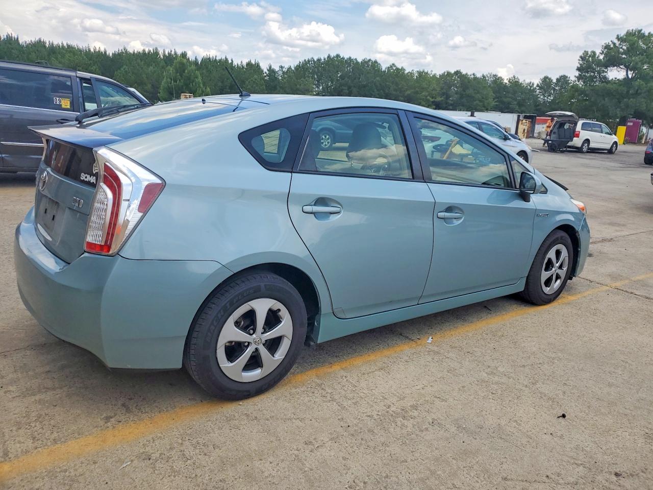 2015 Toyota Prius Two Turquoise vin: JTDKN3DU3F1889730