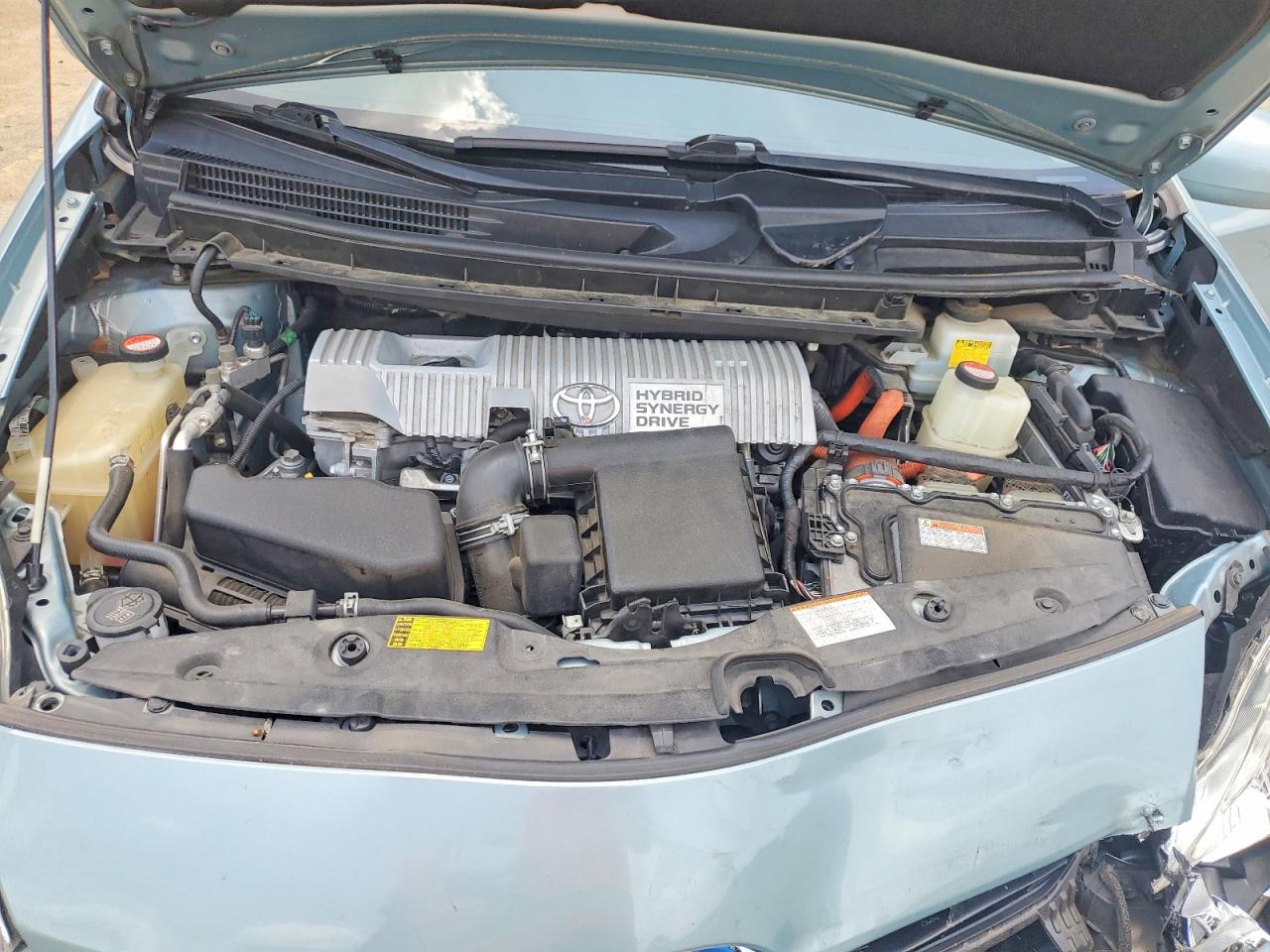 2015 Toyota Prius Two Turquoise vin: JTDKN3DU3F1889730