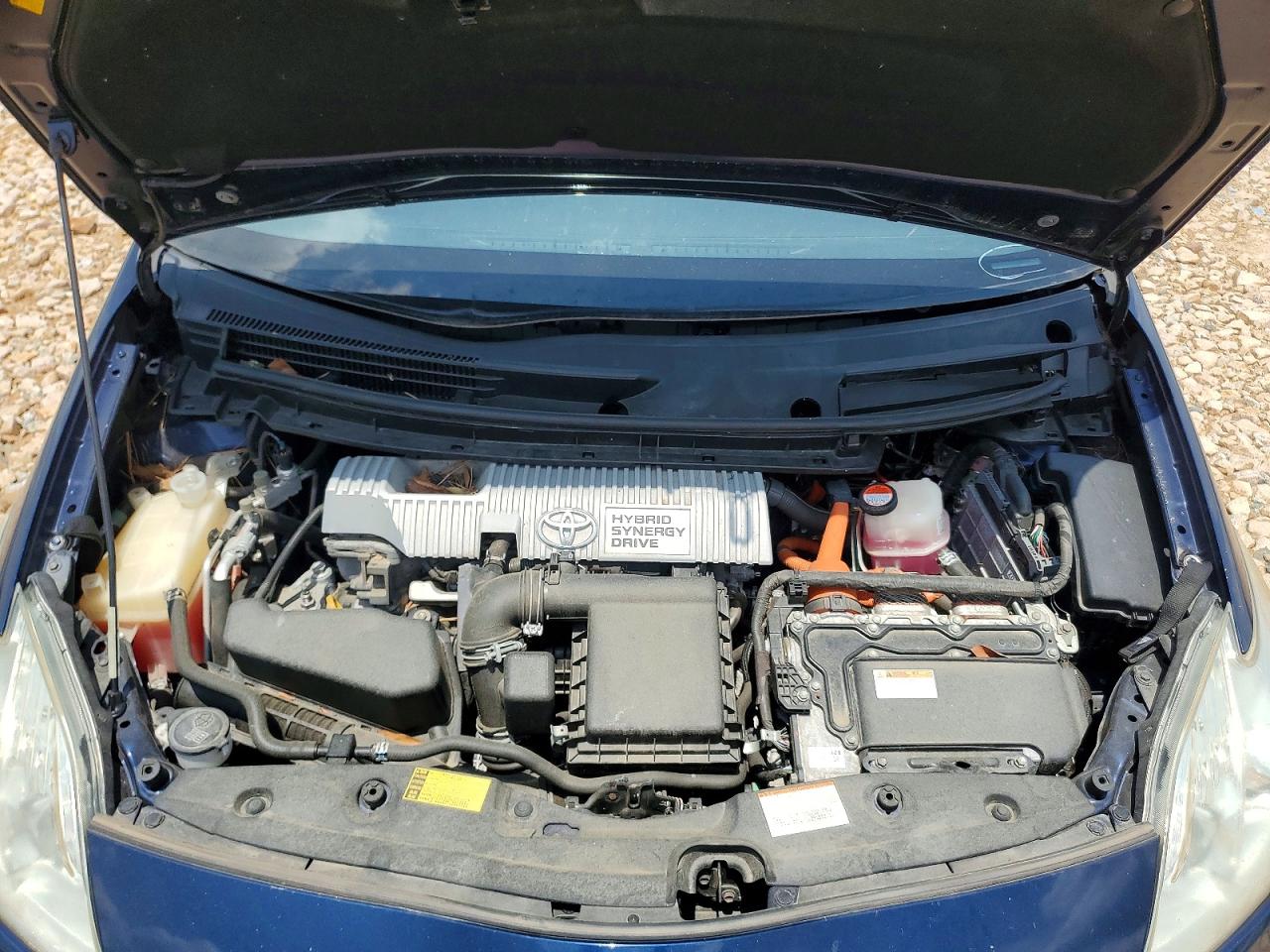 2015 Toyota Prius Two Синий vin: JTDKN3DU3F1896533