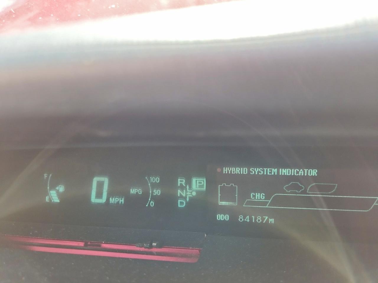 2015 Toyota Prius Four Красный vin: JTDKN3DU3F1906557