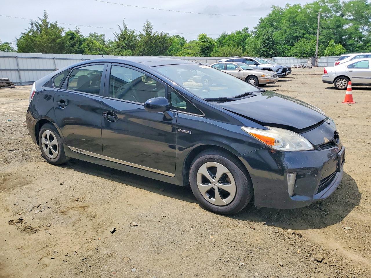 2015 Toyota Prius Four Black vin: JTDKN3DU3F1908664