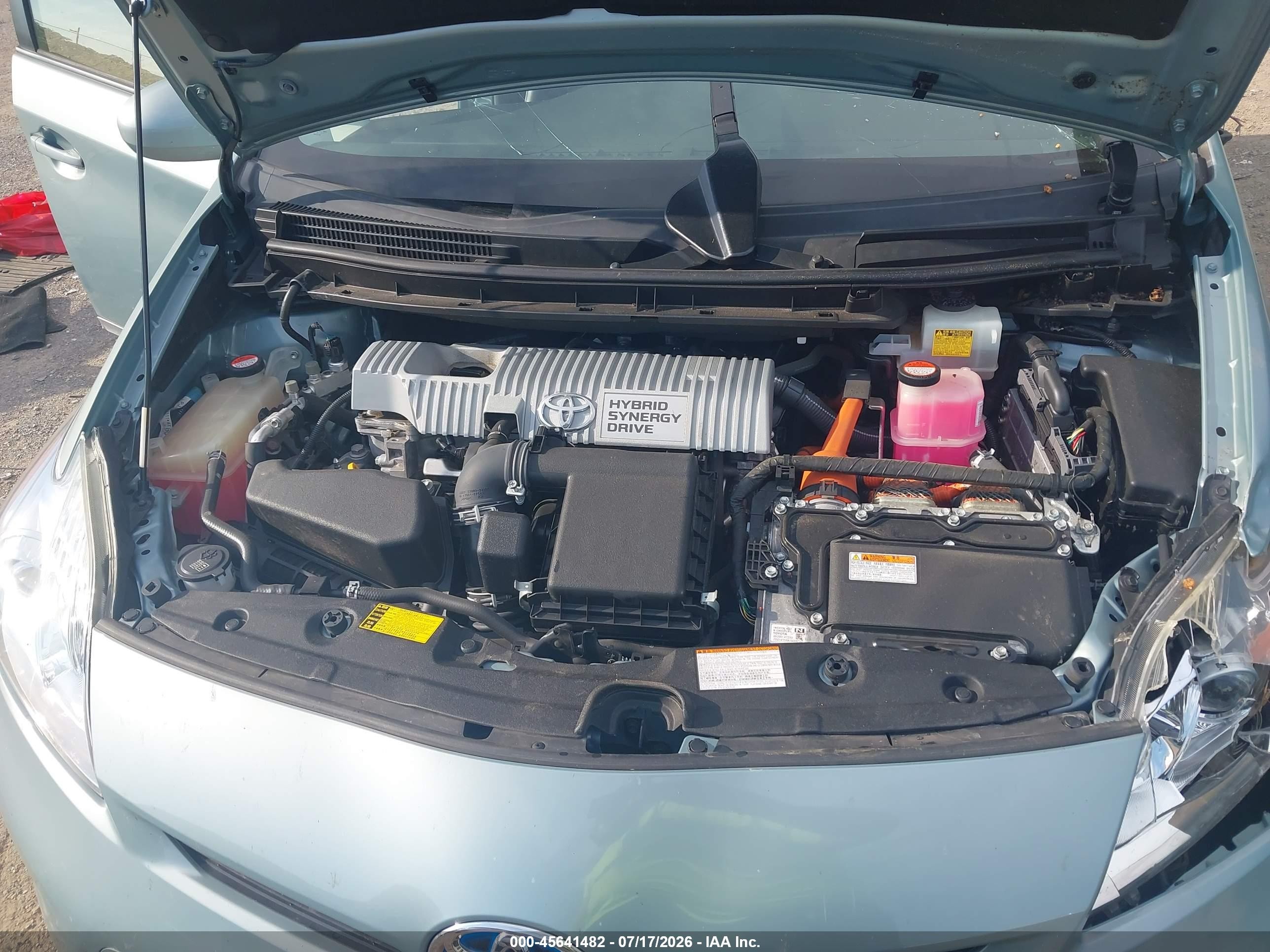 2015 Toyota Prius Four Light Blue vin: JTDKN3DU3F1927084
