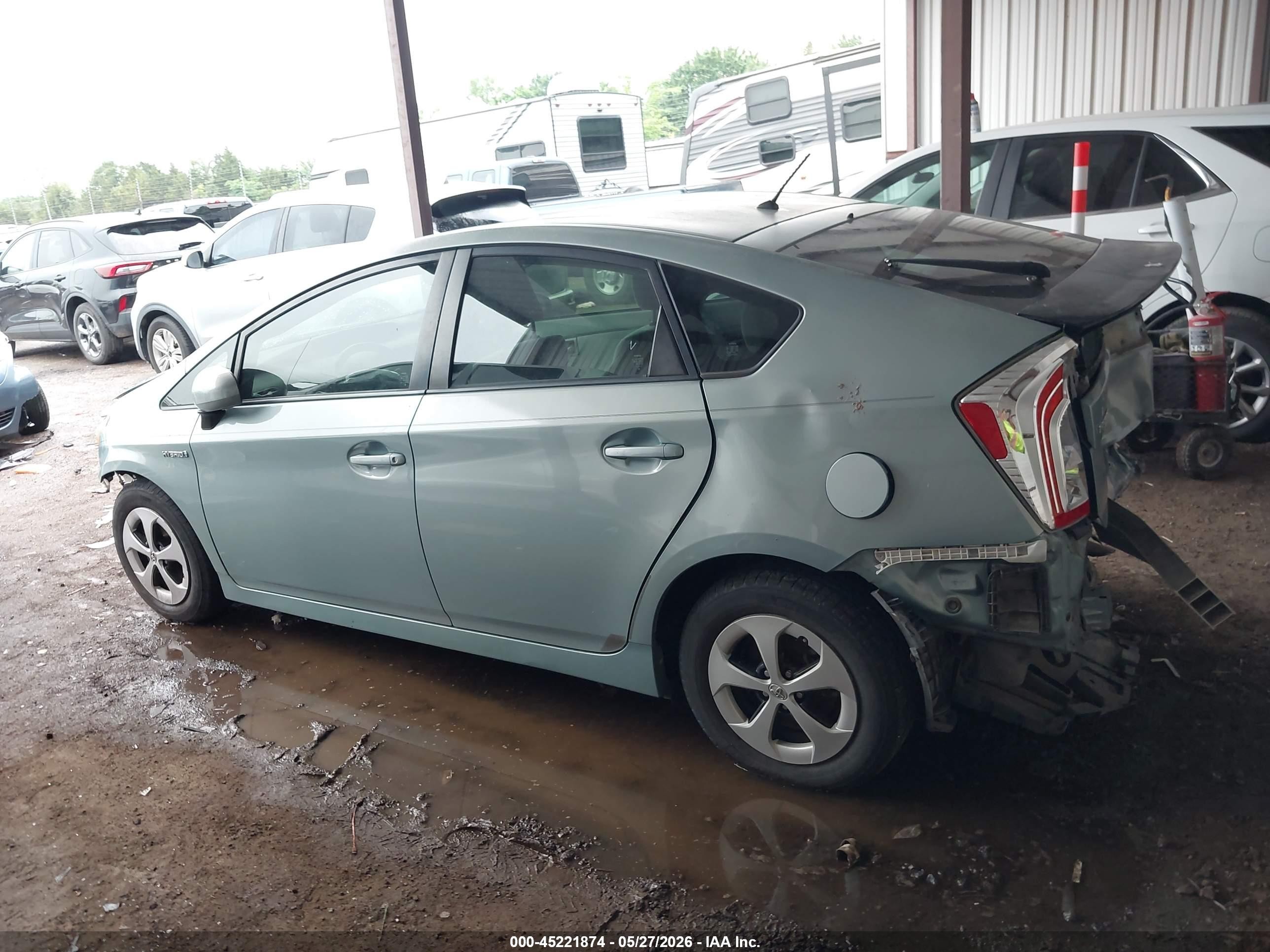 2015 Toyota Prius   Light Blue vin: JTDKN3DU3F1959064