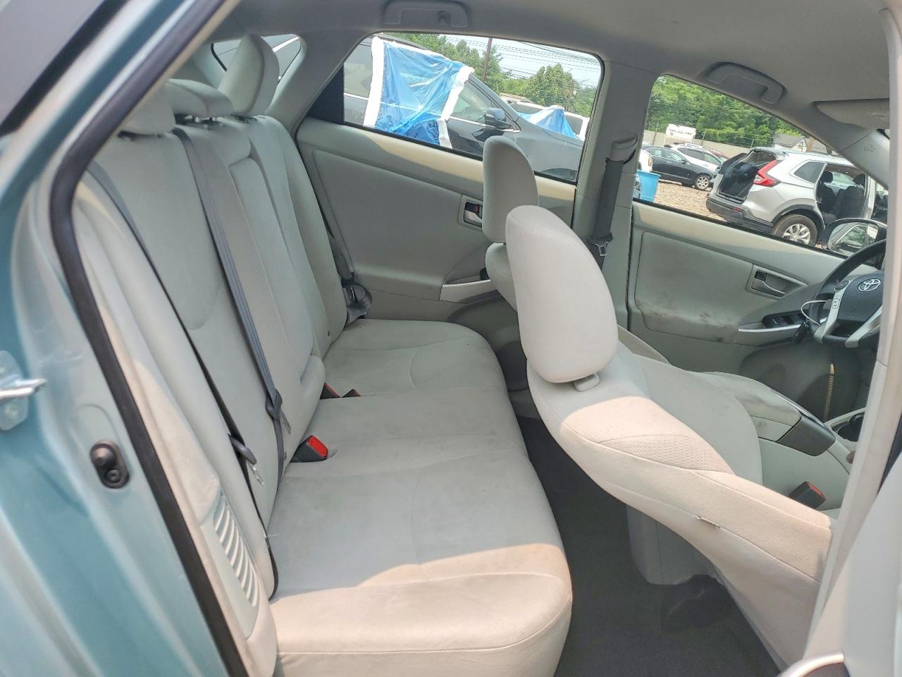 2015 Toyota Prius Three Бирюзовый vin: JTDKN3DU3F1982909