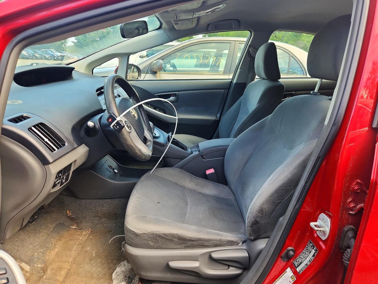 2010 Toyota Prius Iii Red vin: JTDKN3DU4A0032864