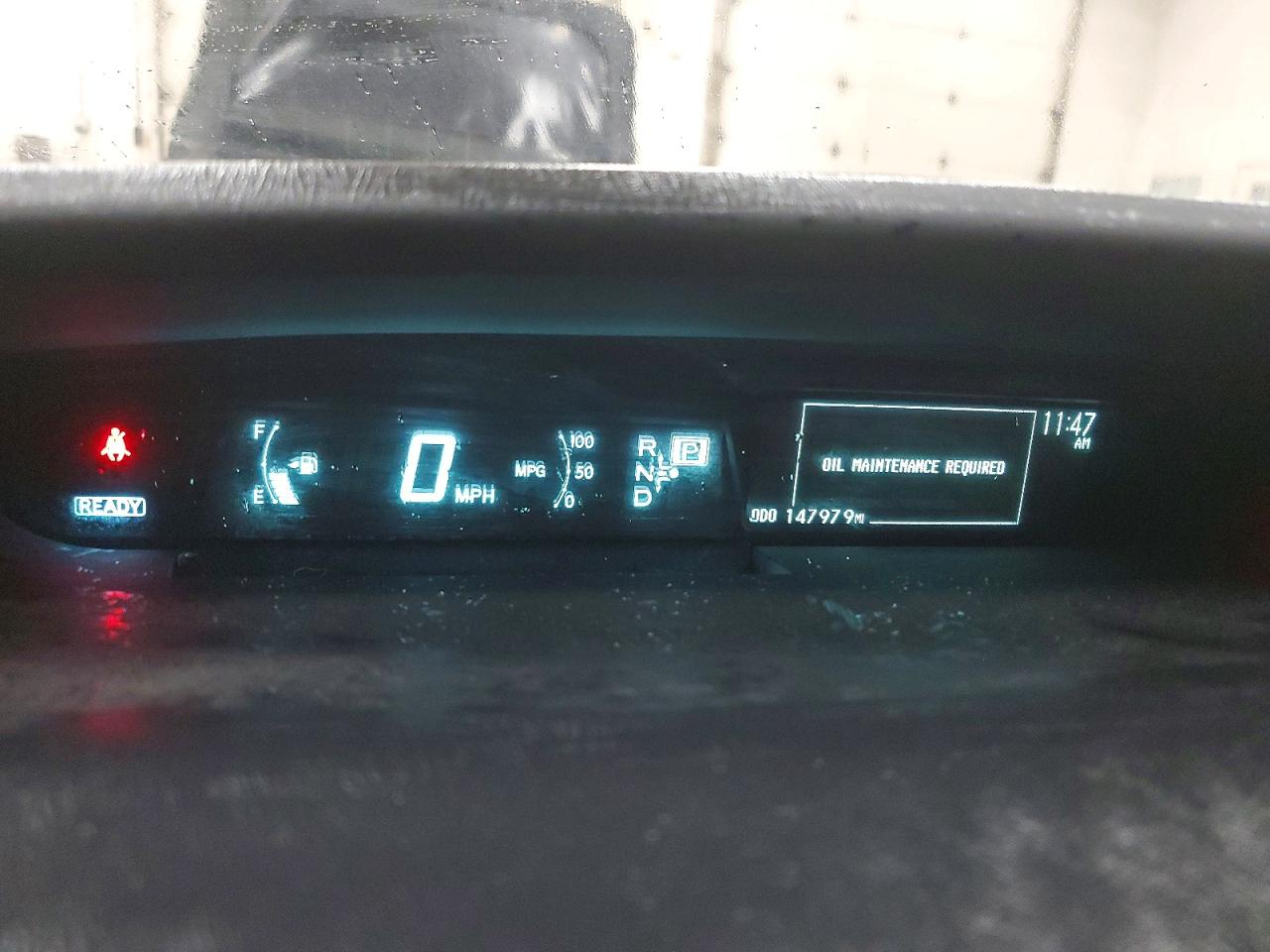2010 Toyota Prius V Blue vin: JTDKN3DU4A0071969