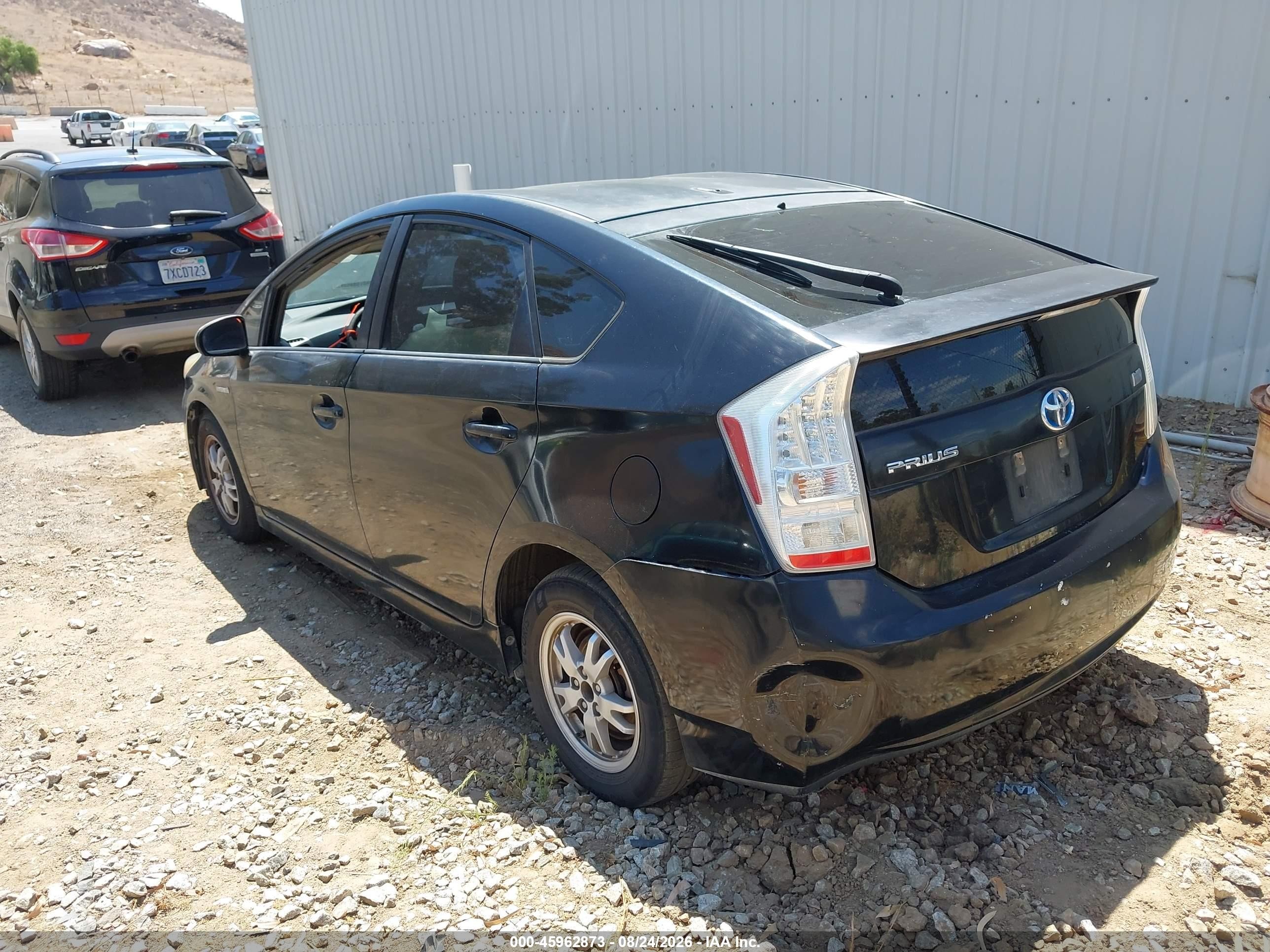 2010 Toyota Prius Ii Черный vin: JTDKN3DU4A0072216