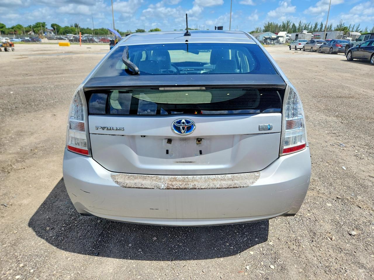 2010 Toyota Prius Iii Silver vin: JTDKN3DU4A0089324