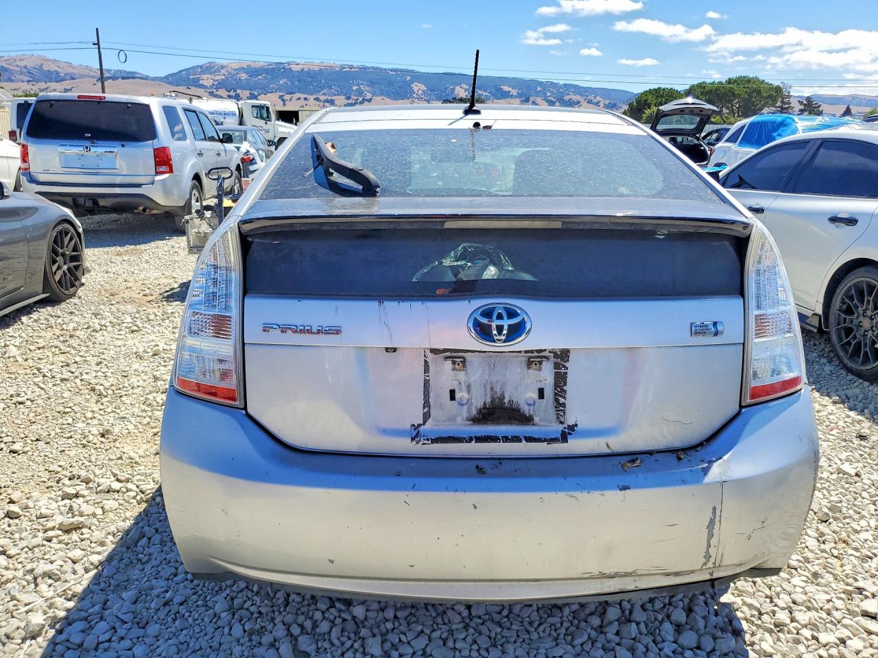 2010 Toyota Prius Iv Gray vin: JTDKN3DU4A0104422