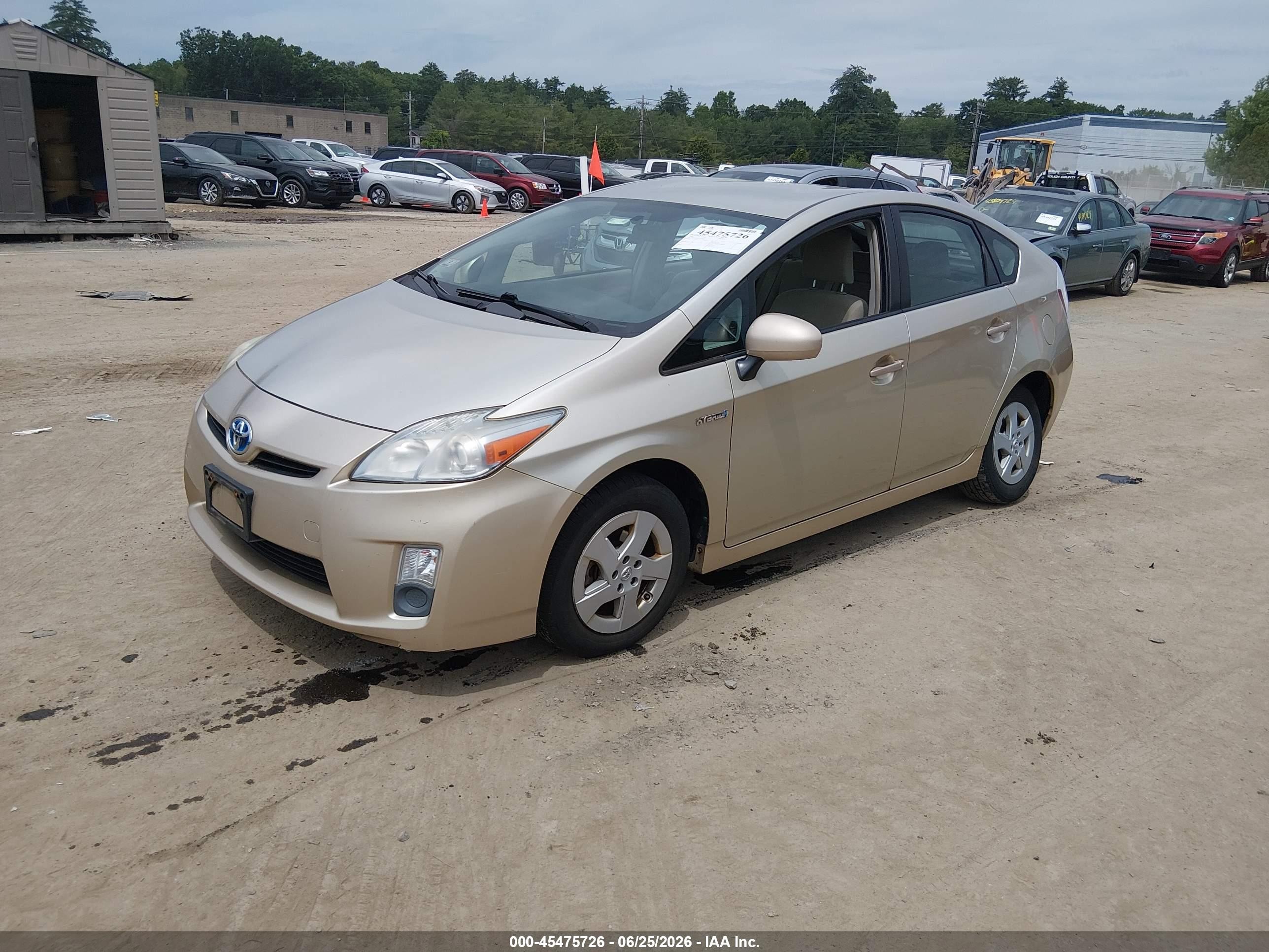 2010 Toyota Prius Iii Tan vin: JTDKN3DU4A0106624