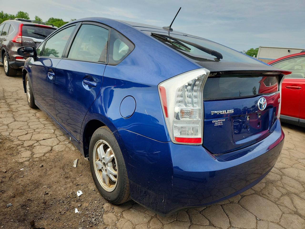 2010 Toyota Prius Iv Синий vin: JTDKN3DU4A0154480