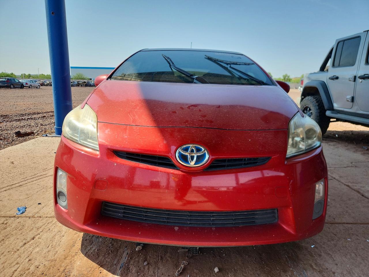 2010 Toyota Prius Iii Red vin: JTDKN3DU4A0168699