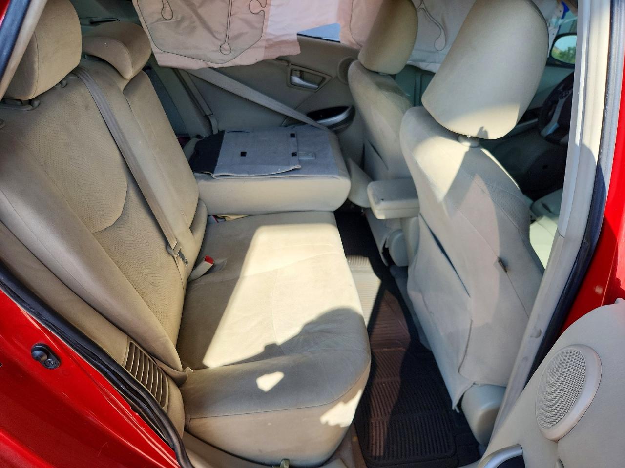 2010 Toyota Prius Iii Red vin: JTDKN3DU4A0168699