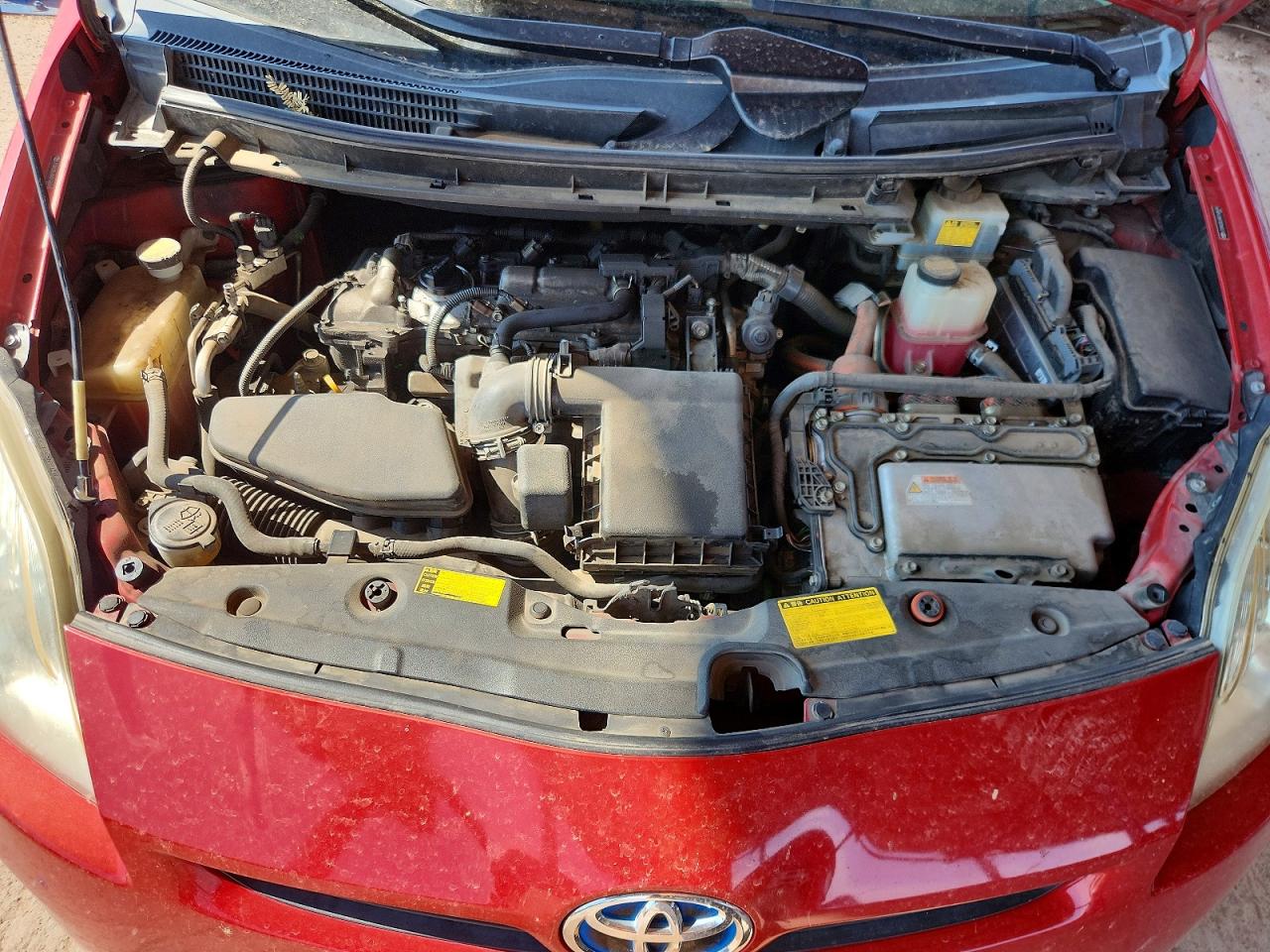 2010 Toyota Prius Iii Red vin: JTDKN3DU4A0168699