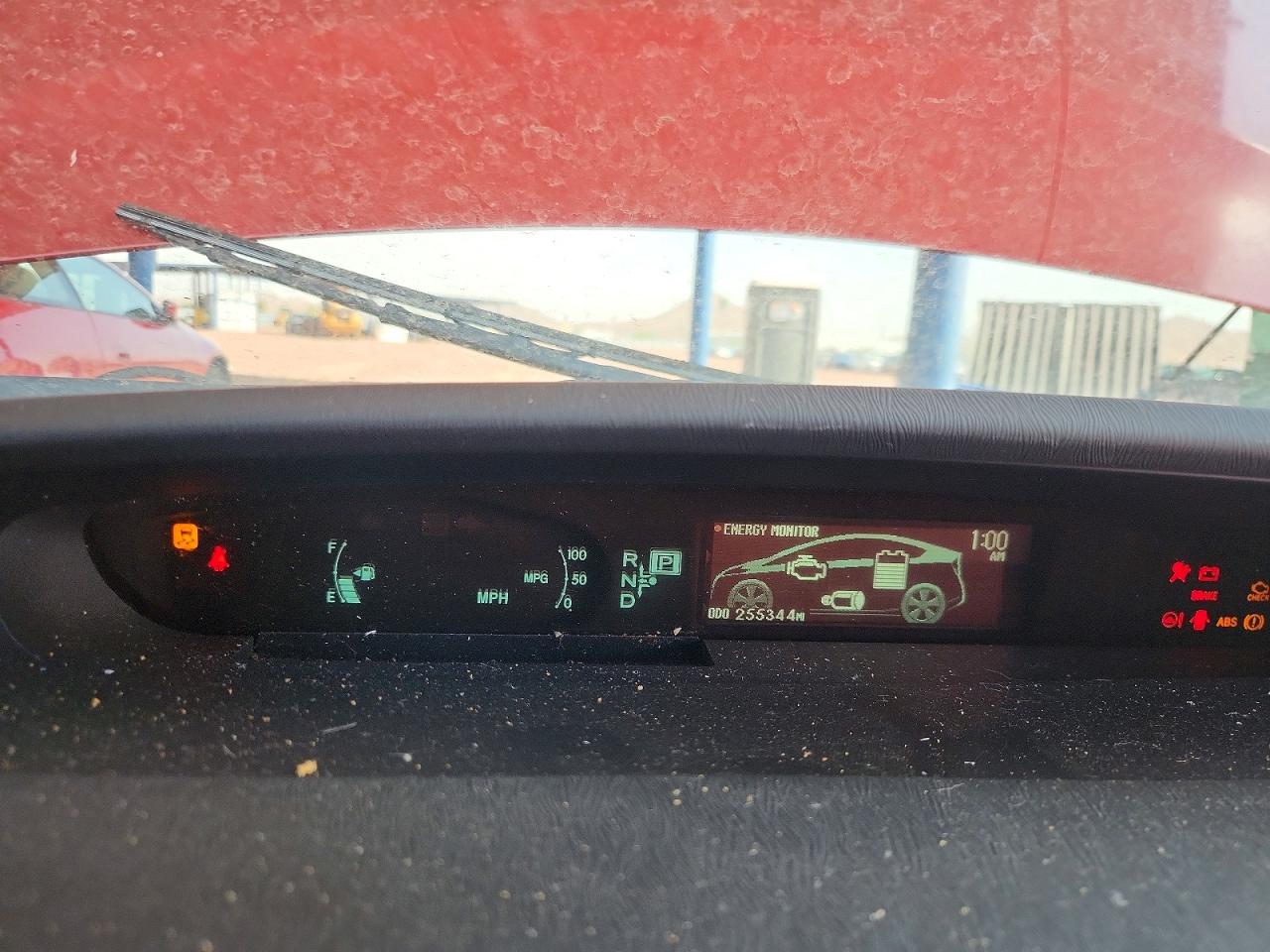 2010 Toyota Prius Iii Red vin: JTDKN3DU4A0168699
