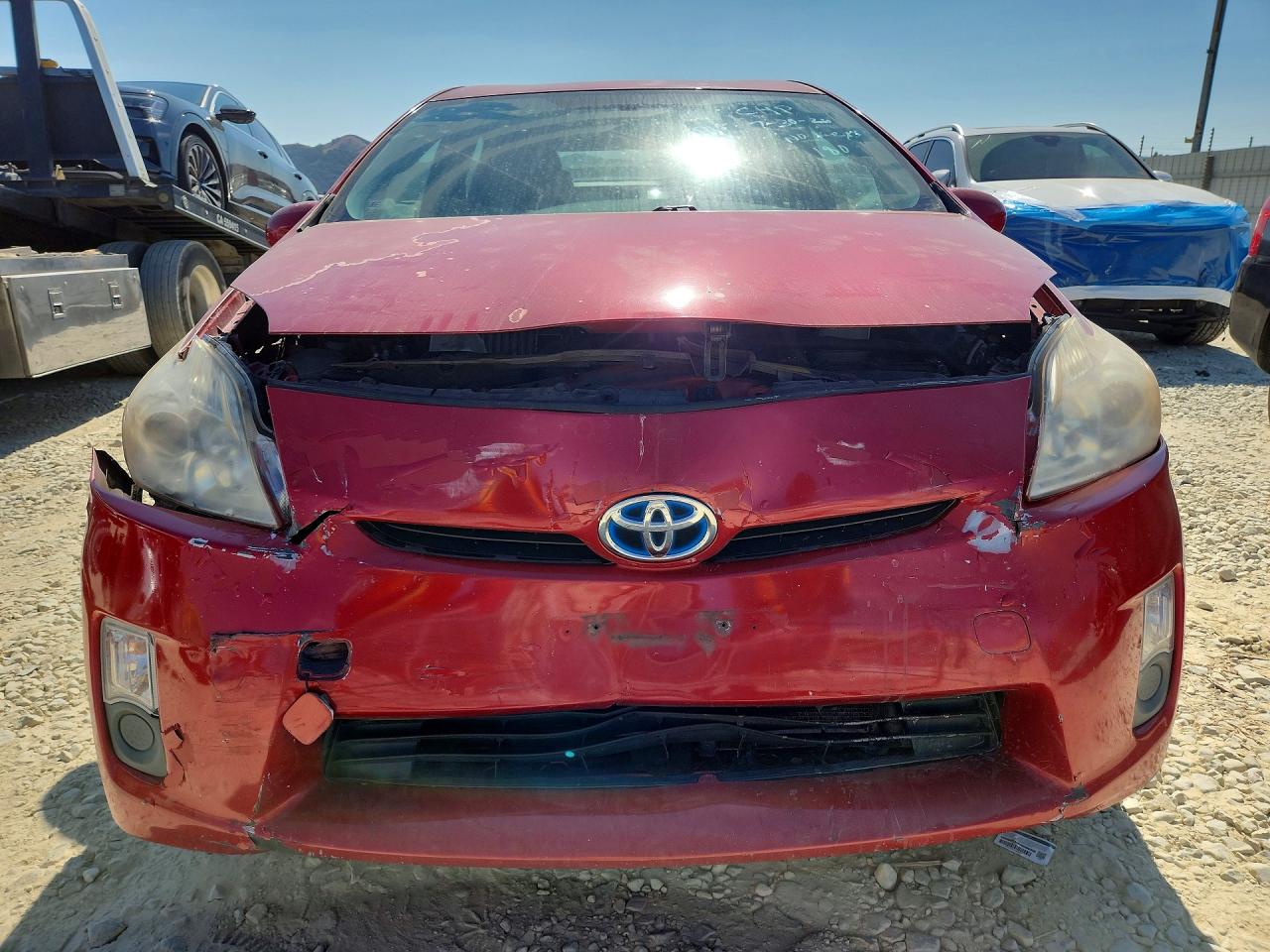 2010 Toyota Prius Ii Red vin: JTDKN3DU4A0172297