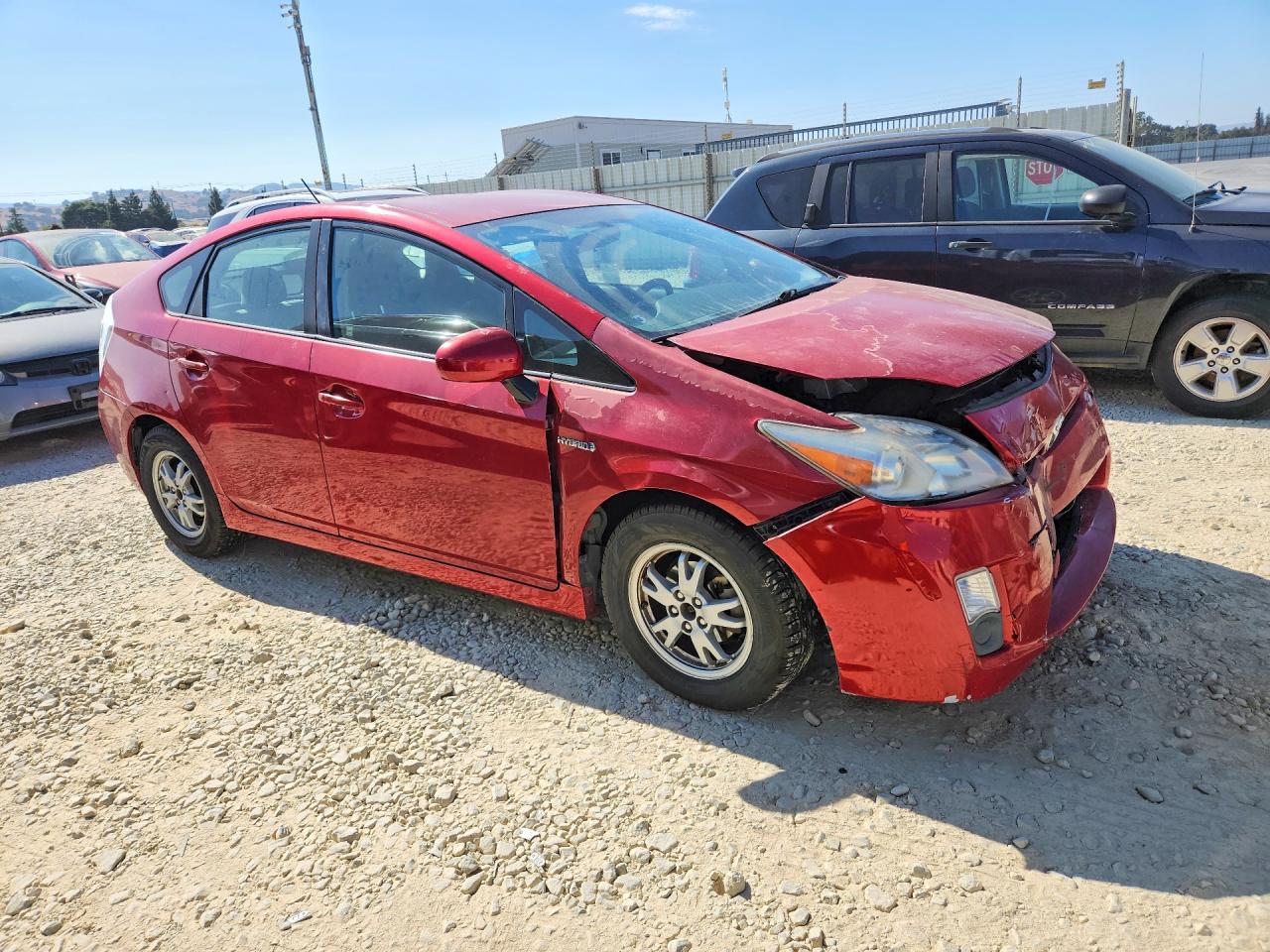 2010 Toyota Prius Ii Red vin: JTDKN3DU4A0172297