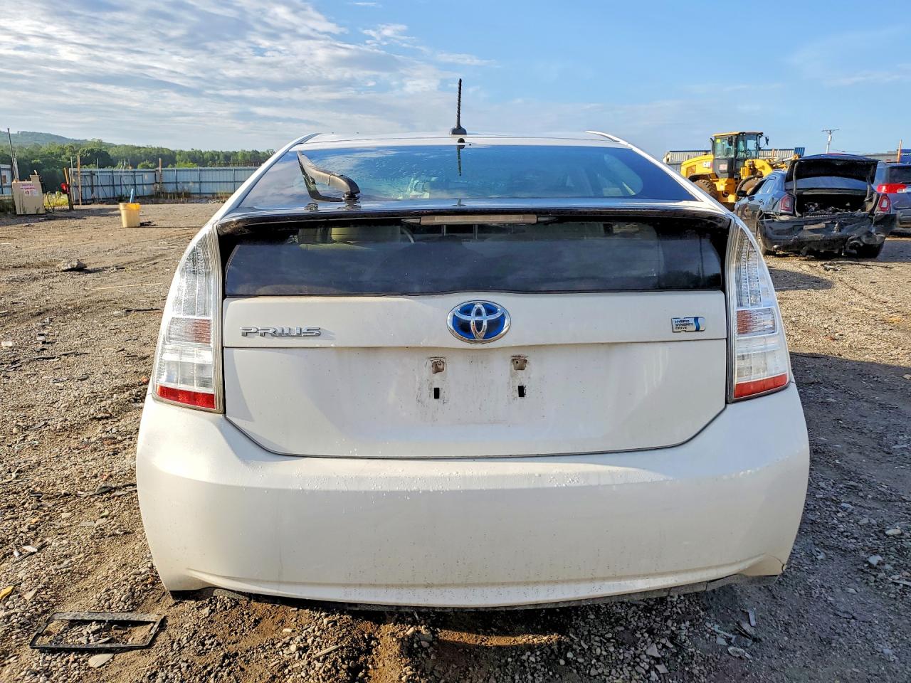 2010 Toyota Prius Ii White vin: JTDKN3DU4A0220445
