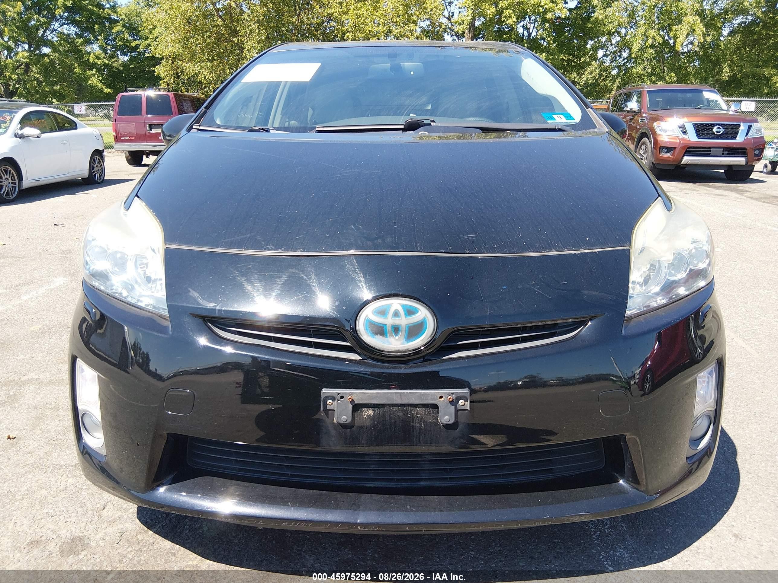 2010 Toyota Prius V Black vin: JTDKN3DU4A0224642