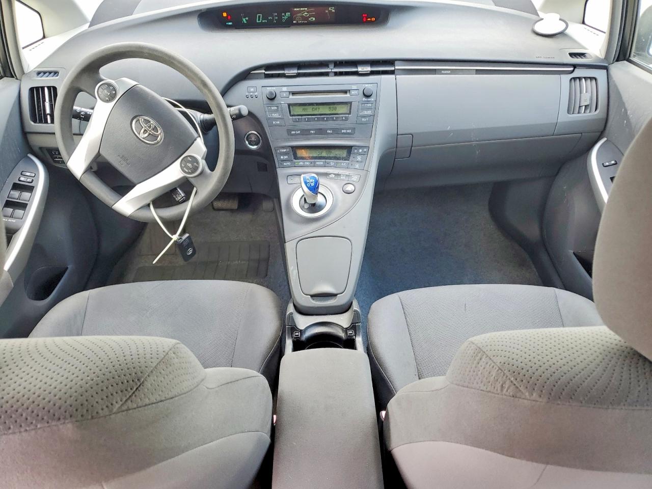 2010 Toyota Prius Ii Белый vin: JTDKN3DU4A1132845