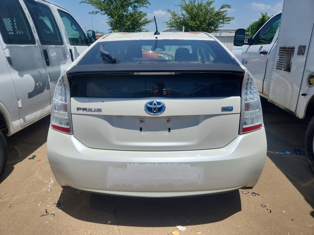 2010 Toyota Prius Ii Белый vin: JTDKN3DU4A1132845