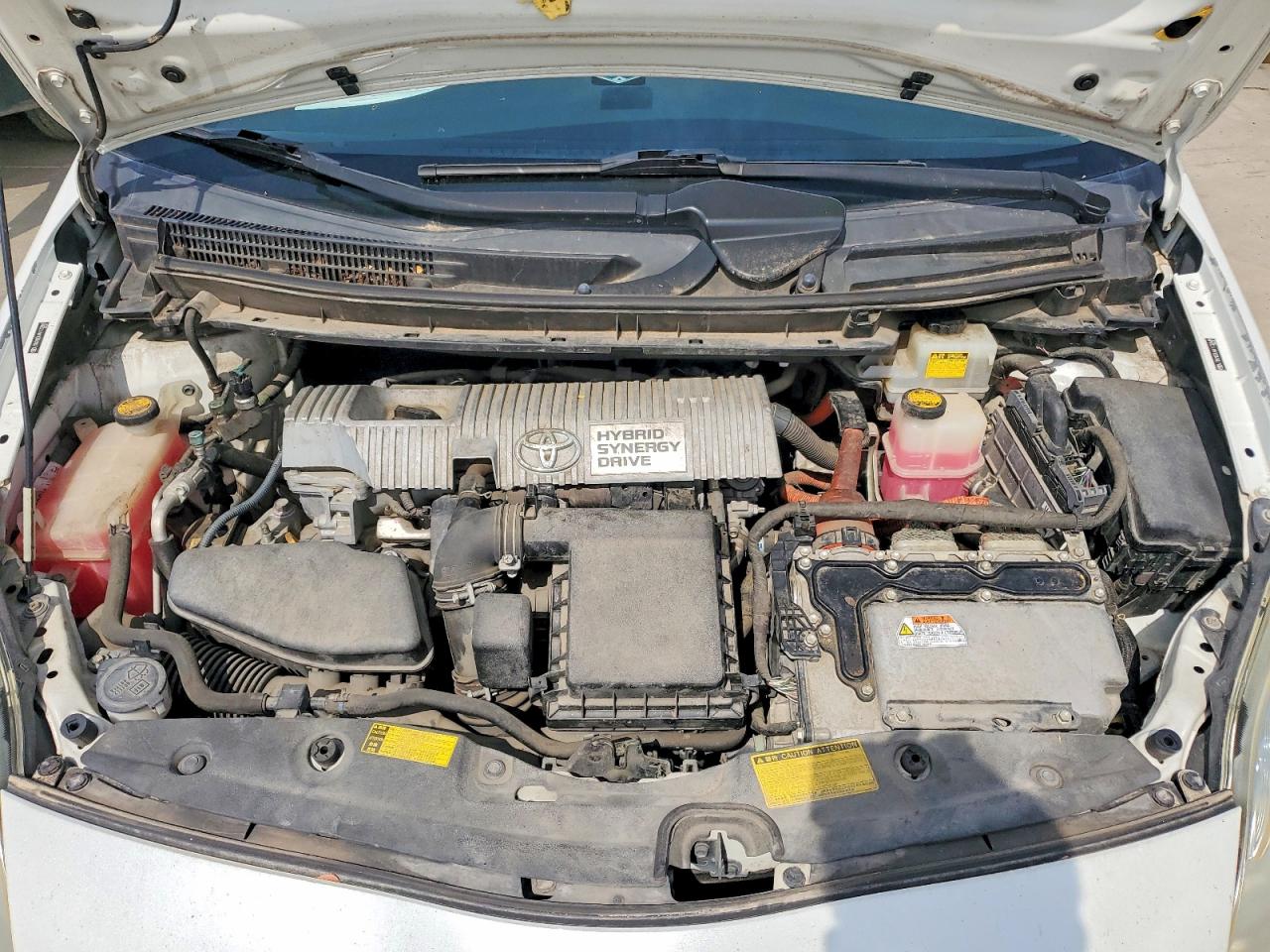 2010 Toyota Prius Ii Белый vin: JTDKN3DU4A1132845
