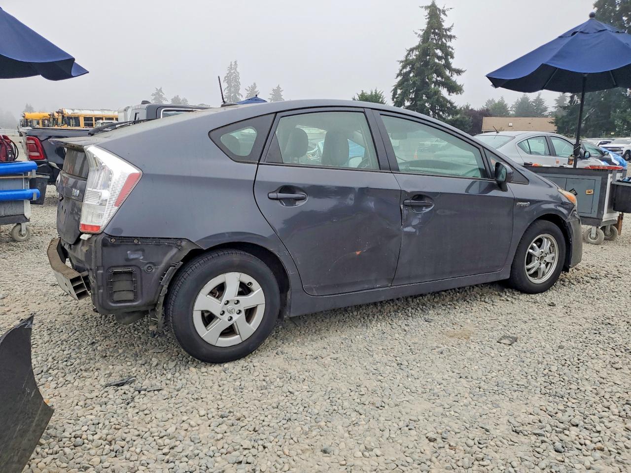 2010 Toyota Prius Ii Серый vin: JTDKN3DU4A1267775