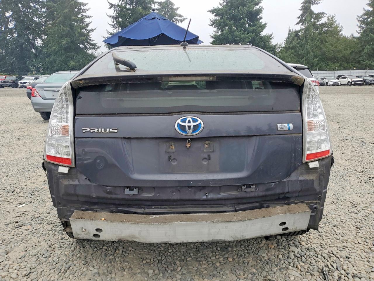 2010 Toyota Prius Ii Серый vin: JTDKN3DU4A1267775