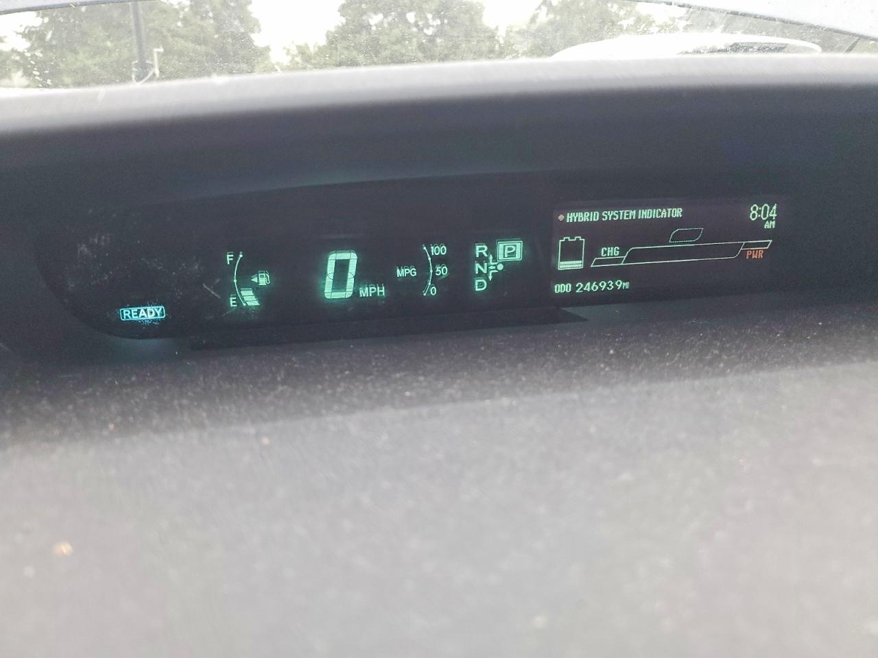 2010 Toyota Prius Ii Серый vin: JTDKN3DU4A1267775