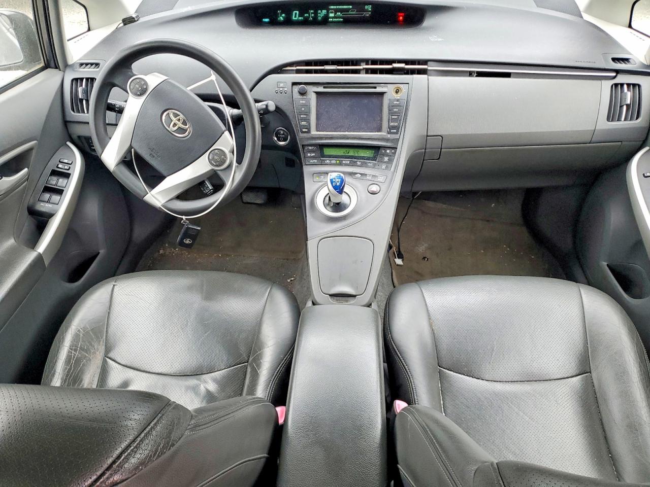 2010 Toyota Prius Ii Серый vin: JTDKN3DU4A1267775