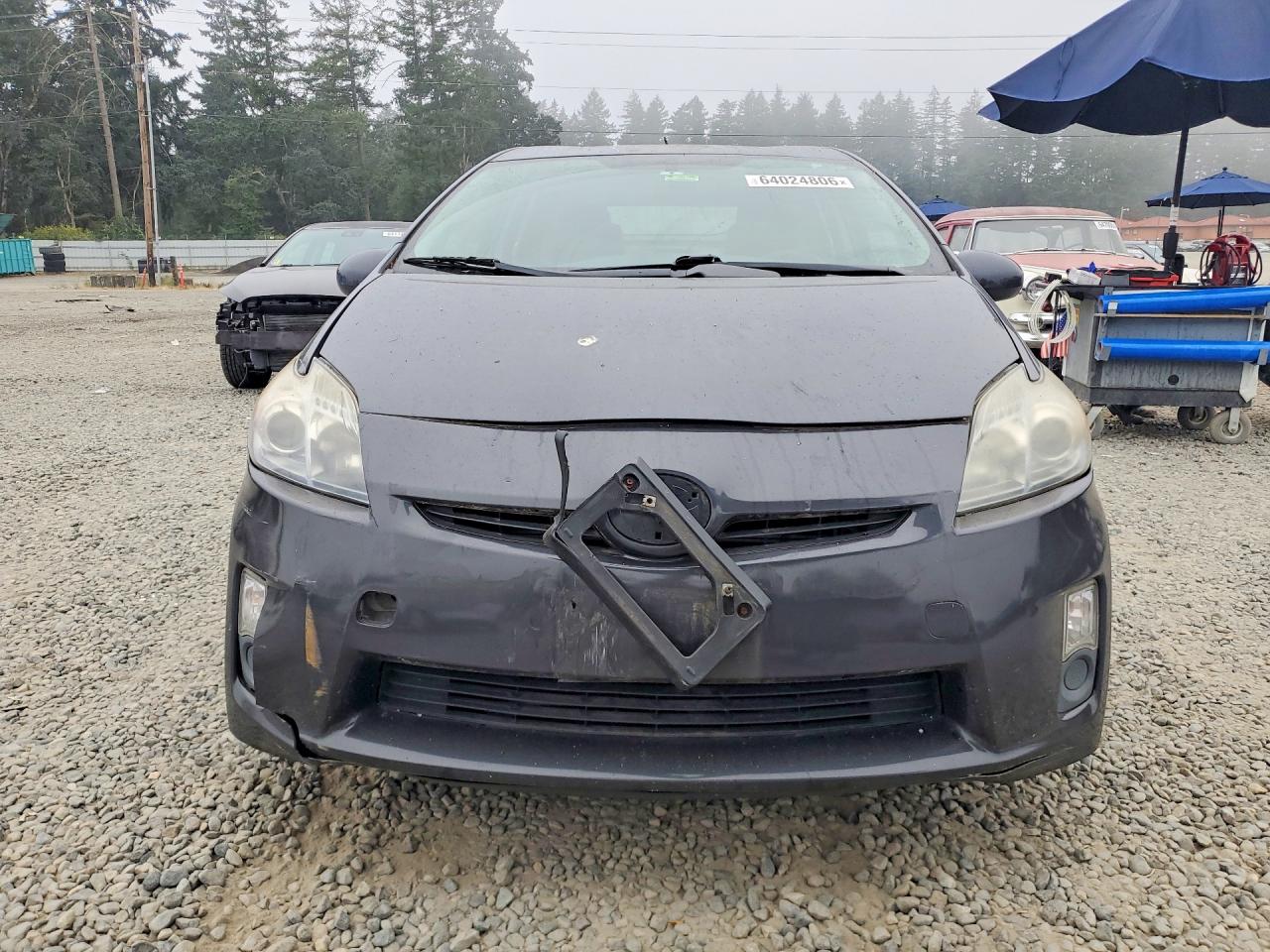 2010 Toyota Prius Ii Серый vin: JTDKN3DU4A1267775