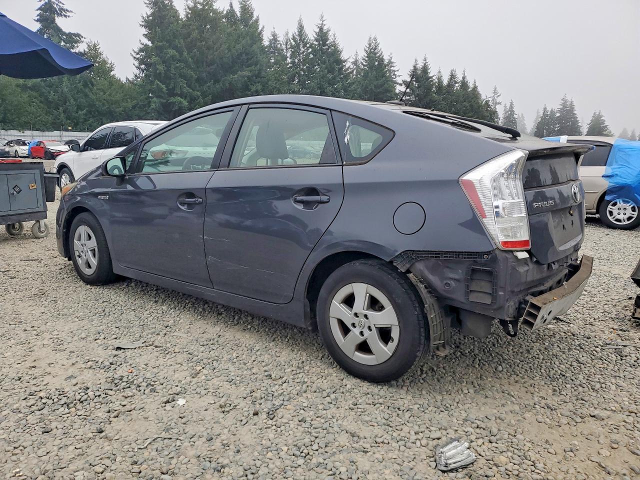 2010 Toyota Prius Ii Серый vin: JTDKN3DU4A1267775